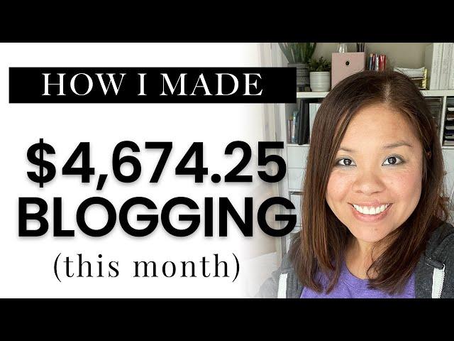 How I Made Over $4,500 Blogging in a Month | Blog Income Report from Food and Lifestyle Blogger