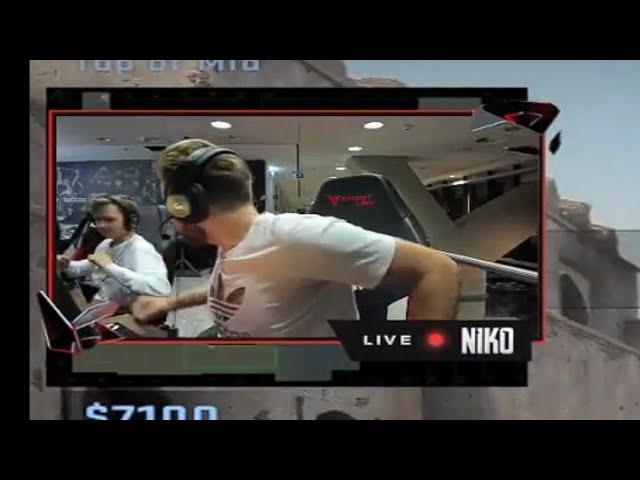 NiKo: don't smash the table bro!