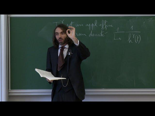 Cédric Villani - 7/7 La théorie synthétique de la courbure de Ricci