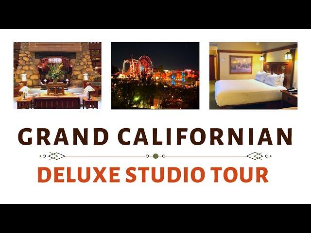 Disney's Grand Californian DVC Deluxe Studio Tour | Room 4504