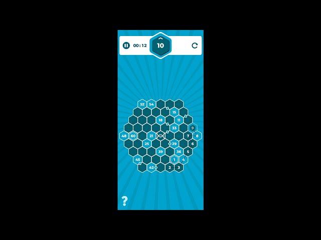 Number Mazes: Rikudo Puzzles (by Rikudo Games) - number puzzle game for Android and iOS - gameplay.