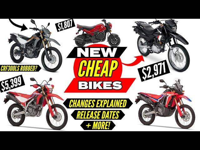 New 2023 Motorcycle Release Review: CRF300L S, XR150L, Rally, NAVi + Honda MESSED UP?