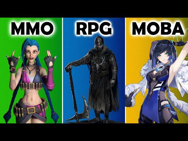 ¿QUE ES un MMO, RPG Y MOBA? *FACIL DE ENTENDER* || NATNATA