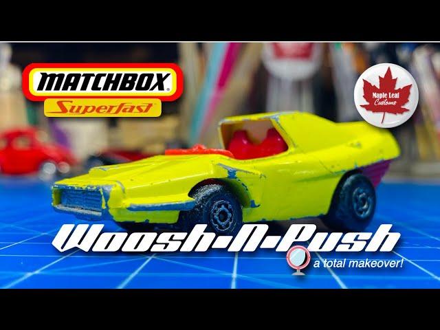 Matchbox Superfast Woosh-N-Push (288) a fresh look with a total makeover