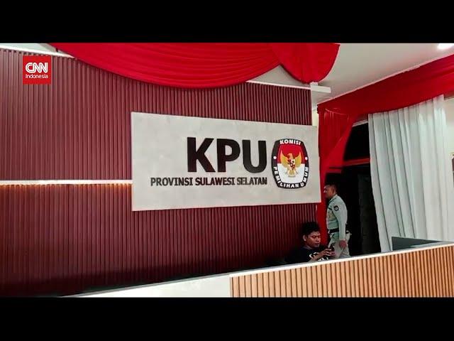 KPU Sulawesi Selatan Sebut 2 Paslon Bakal Daftar Hari Terakhir