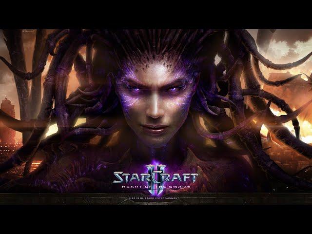 Starcraft 2  Часть 2  Сердце Роя  ИГРОФИЛЬМ сюжет стратегия