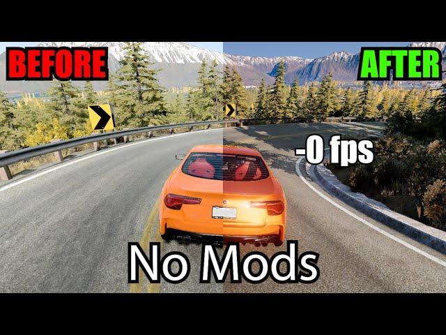 Making BeamNG's Graphics Better Using Just The World Editor - Second Tutorial