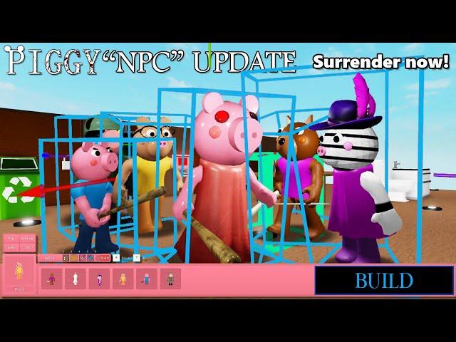 ROBLOX PIGGY NEW "NPC" TEAM BUILD UPDATE IS AMAZING!!