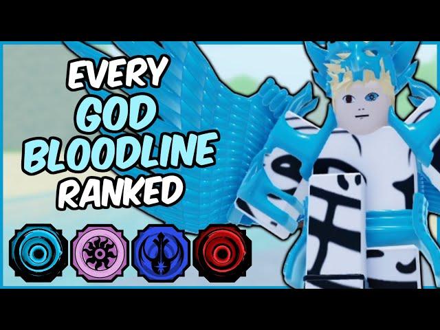 Every GOD Bloodline RANKED From WORST To BEST! | Shindo Life Bloodline Tier List