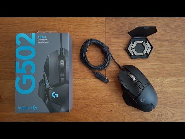 Logitech G502 Hero BEST GAMING MOUSE EVER Unboxing and Complete Setup