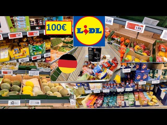   100€ Grocery Shopping at Lidl in Germany [turn ENGLISH SUBTITLES ON]