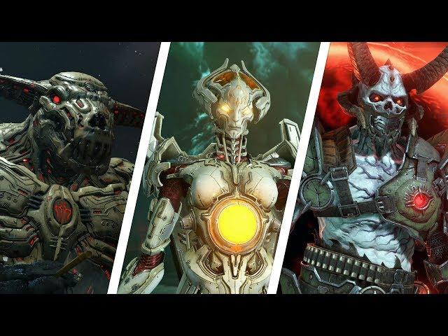 DOOM Eternal - All Boss Fights / Bosses