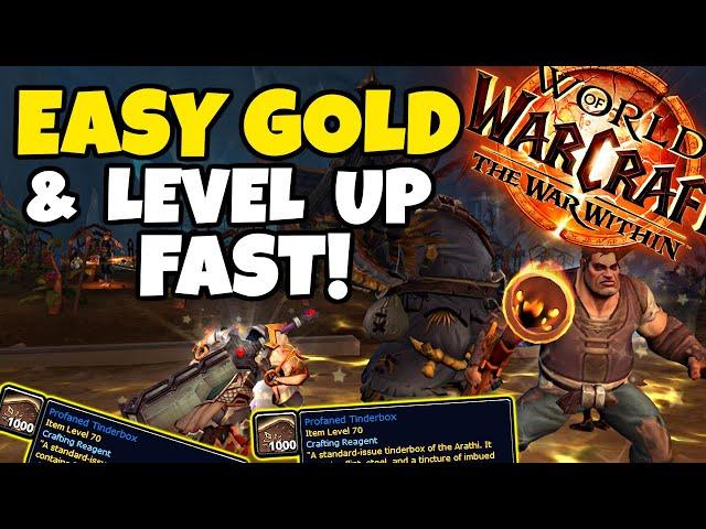 The EASIEST Solo Goldfarm in The War Within - Make Gold & Level Up FAST!