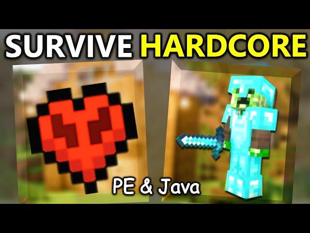 How To ACTUALLY Survive Minecraft Hardcore (Ultimate Guide)