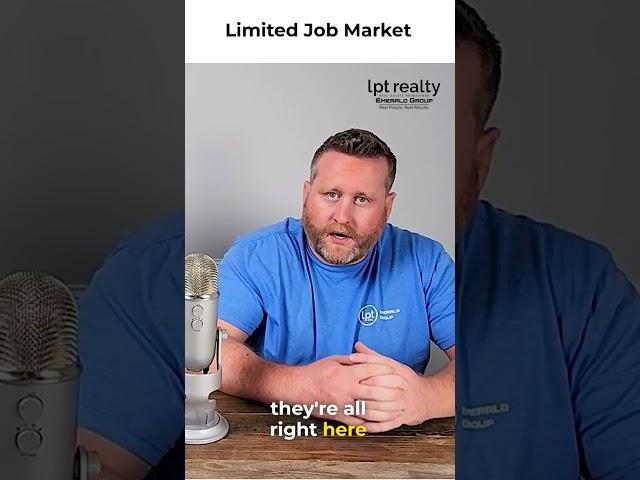 Limited job market The Emerald Coast.