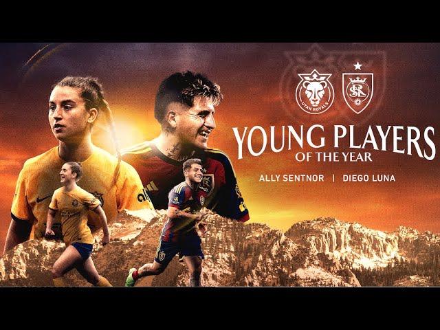 RSL's Diego Luna and URFC's Ally Sentnor win Young Players of the Year Awards!