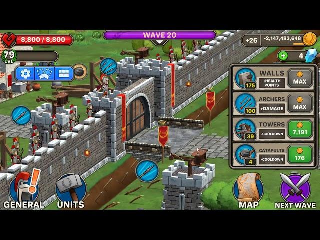 Grow Empire Rome -  unlimited money, max level and all upgrades