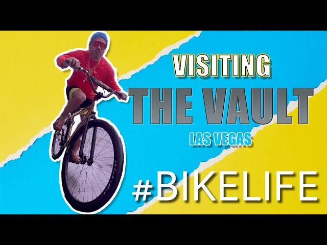 Visiting the "Vault Bicycle Shop" in Las Vegas