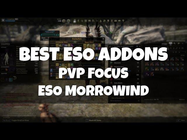 BEST ESO ADDONs | ESO Morrowind