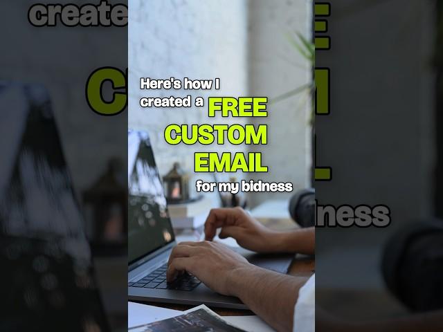 Create Free Custom Email For Your Business #email #smallbusiness #freelancing #emailtips