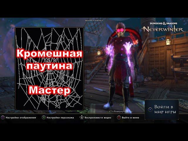 Neverwinter. Кромешная паутина мастер. Гайд+механики