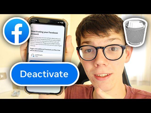 How To Deactivate Facebook Account (2024) - Full Guide