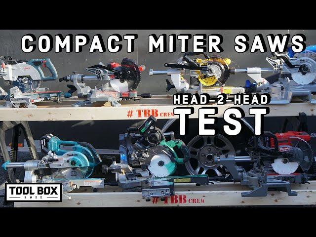 BEST Compact Cordless Miter Saw - HEAD-TO-HEAD