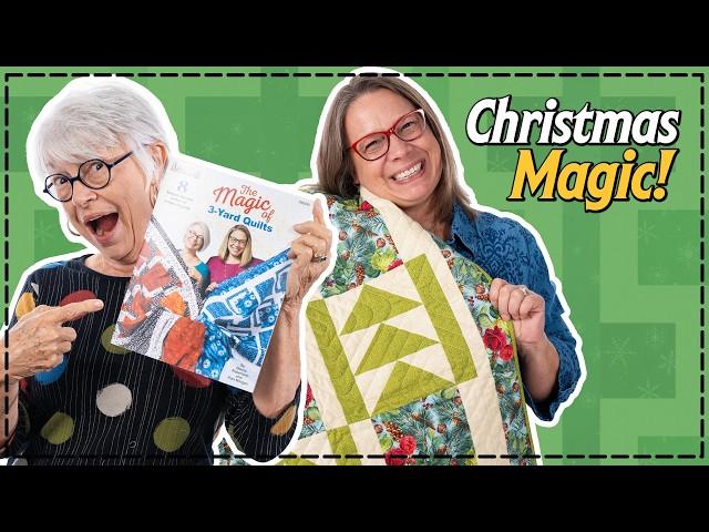 8 Quilts with Christmas Magic!