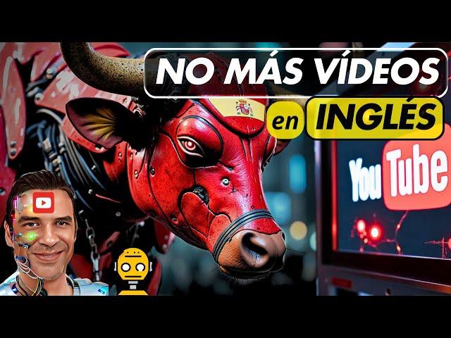 BRUTAL!! YOUTUBE TRANSLATES the VOICE of the VIDEOS into SPANISH with AI AUTOMATICALLY - AUTOMATI...