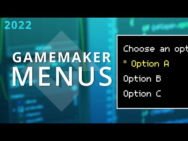 GameMaker - Simple Menus Tutorial