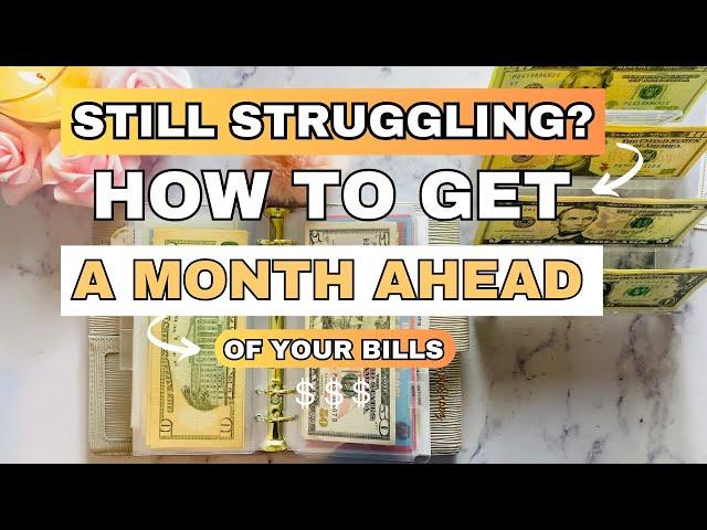 How I’m Getting a Month Ahead on Bills in the New Year (And How You Can Too!) #budgeting #money