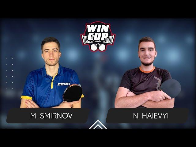 01:00 Mykyta Smirnov - Nazarii Haievyi West 7 WIN CUP 03.06.2024 | Table Tennis WINCUP