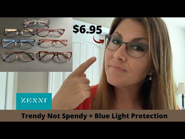 Zenni Optical Eyeglasses Review/Try On + Do Blokz Blue Light Blockers Work?