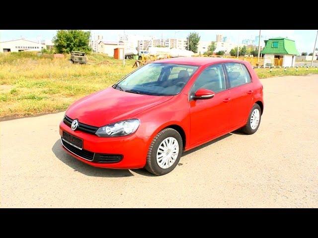 2009 Volkswagen Golf. Start Up, Engine, and In Depth Tour.