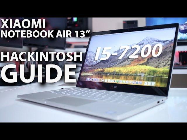 Xiaomi NOTEBOOK AIR HACKINTOSH GUIDE - i5 7200u & MX 150