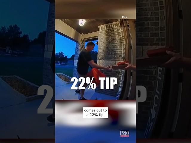 DoorDash Delivery Driver Upset Over $5 Tip #shorts