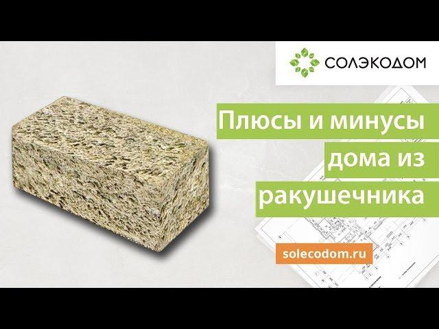 Дом из ракушечника. Плюсы и минусы