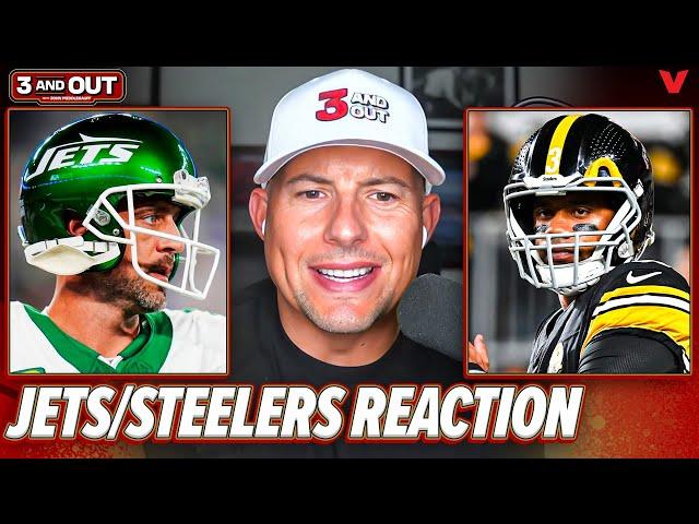 Russell Wilson & Steelers Embarrass Aaron Rodgers, Davante Adams & New York Jets on SNF | 3 & Out