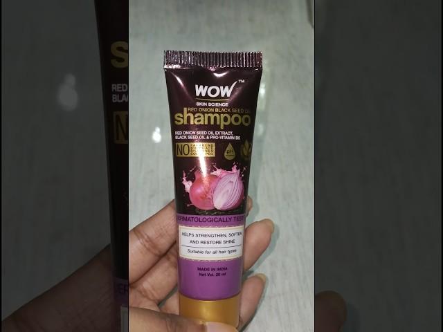 Wow Onion Shampoo For Hairfall #review #shorts #viral #wow #wowskinscience #wowshampoo #short #trend