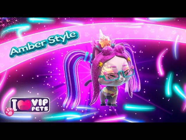  AMBER STYLE  COLLECTION  VIP PETS  HAIRSTYLES ‍️ Full Episodes For KIDS in ENGLISH