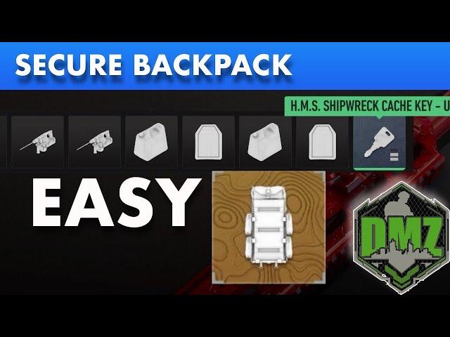 DMZ : Secure Backpack, how to get it fast