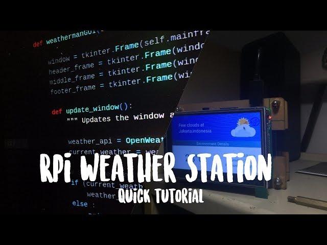 Creating a Raspberry Pi Weather Station | Quickie