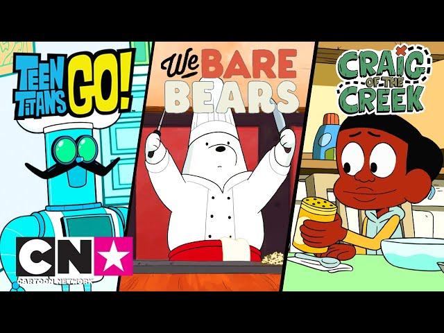 Готовим вместе | Самая смешная еда | Cartoon Network