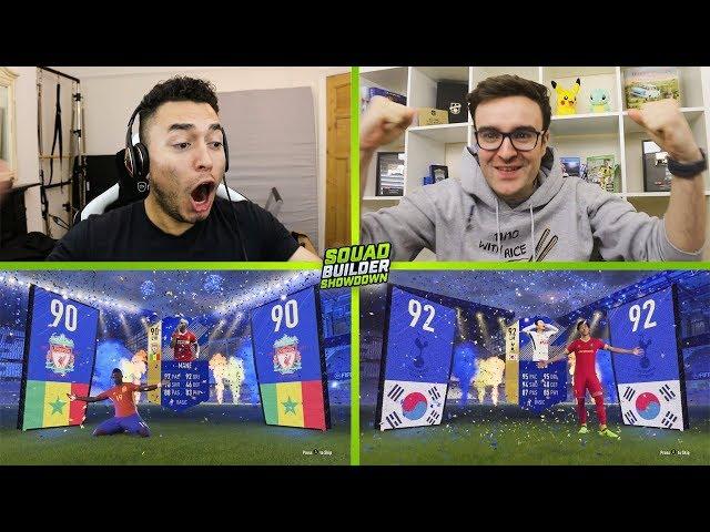 INSANE 92 TOTS SON & 90 TOTS MANE SQUAD BUILDER SHOWDOWN vs AJ3 