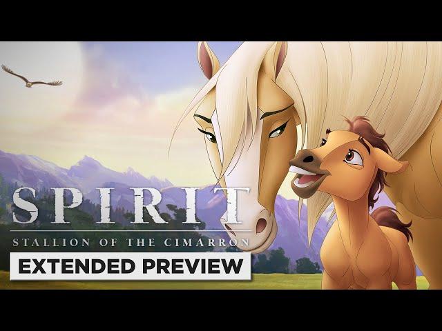 Spirit: Stallion Of The Cimarron | "Thought You'd Get Away Didn't You, Mustang?" | Extended Preview