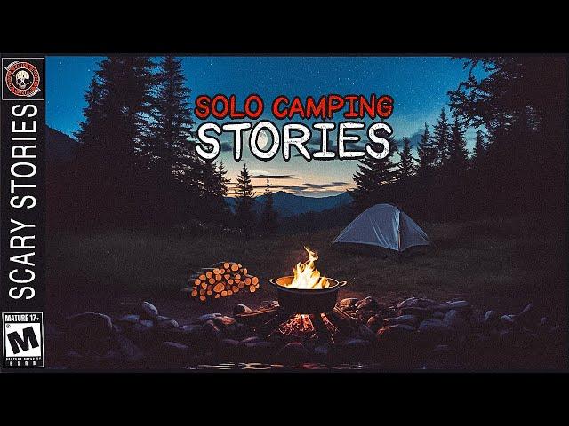 4 Unsettling Solo Camping Stories | Rain & Haunting Ambience