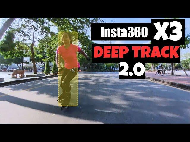 Insta360 X3 Deep Track 2.0 - How to track objects in 360 video