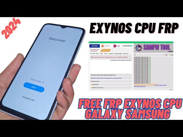 Samsung A13 Frp Bypass 2024 Exynos CPU / Samsung A135f Frp Bypass Android 13 & 14 / BiT 5 & 6