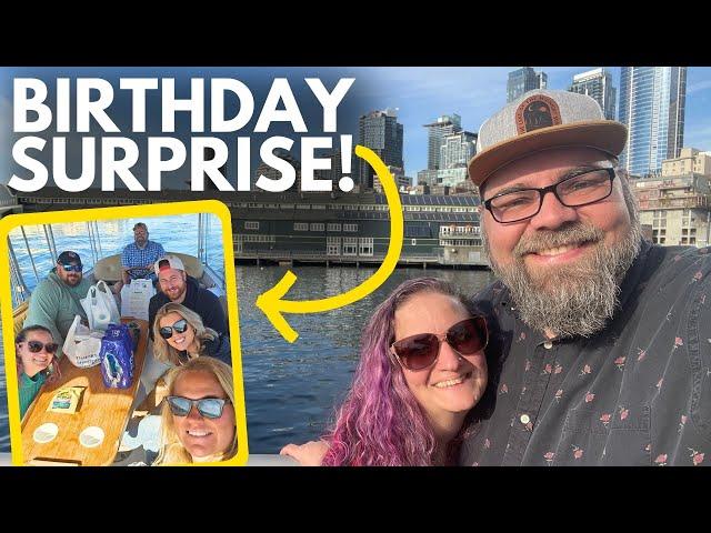 Seattle Birthday Surprise! Boat Ride, Waterfront, Pioneer Square, Concert and MORE!