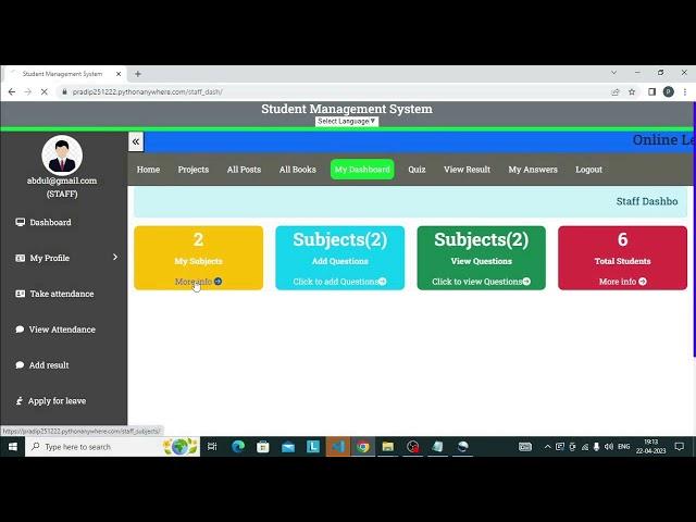 Student Management System-Part-2|| Python Django Project